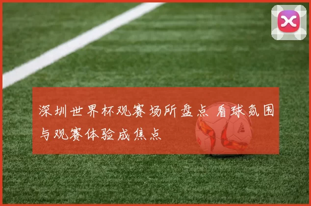 深圳世界杯观赛场所盘点 看球氛围与观赛体验成焦点