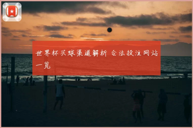 世界杯买球渠道解析 合法投注网站一览