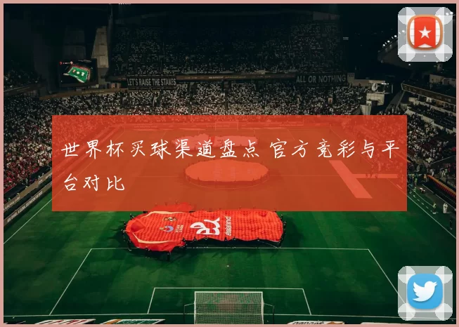 世界杯买球渠道盘点 官方竞彩与平台对比