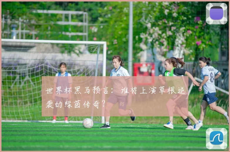 世界杯黑马预言：谁将上演草根逆袭的绿茵传奇？