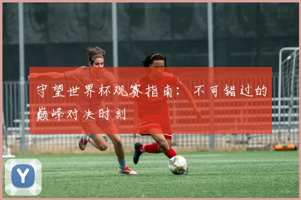 守望世界杯观赛指南:不可错过的巅峰对决时刻
